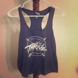 Grey Santa Cruz tank top